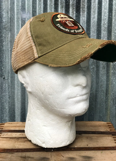 Smokey Bear Distressed Ball Cap